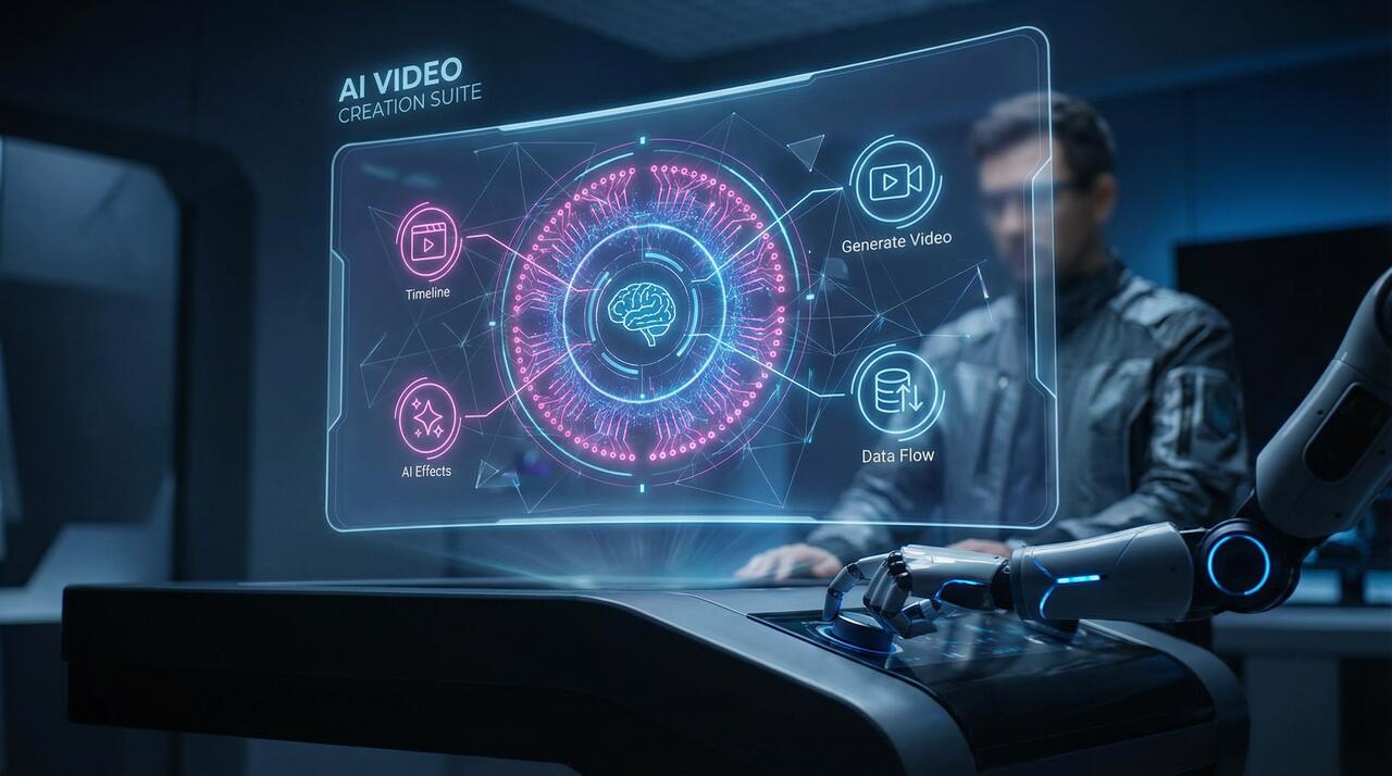 歪歪漫画 AI智能视频创作